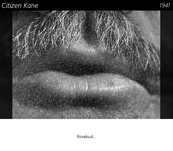 Vignette : Citizen Kane